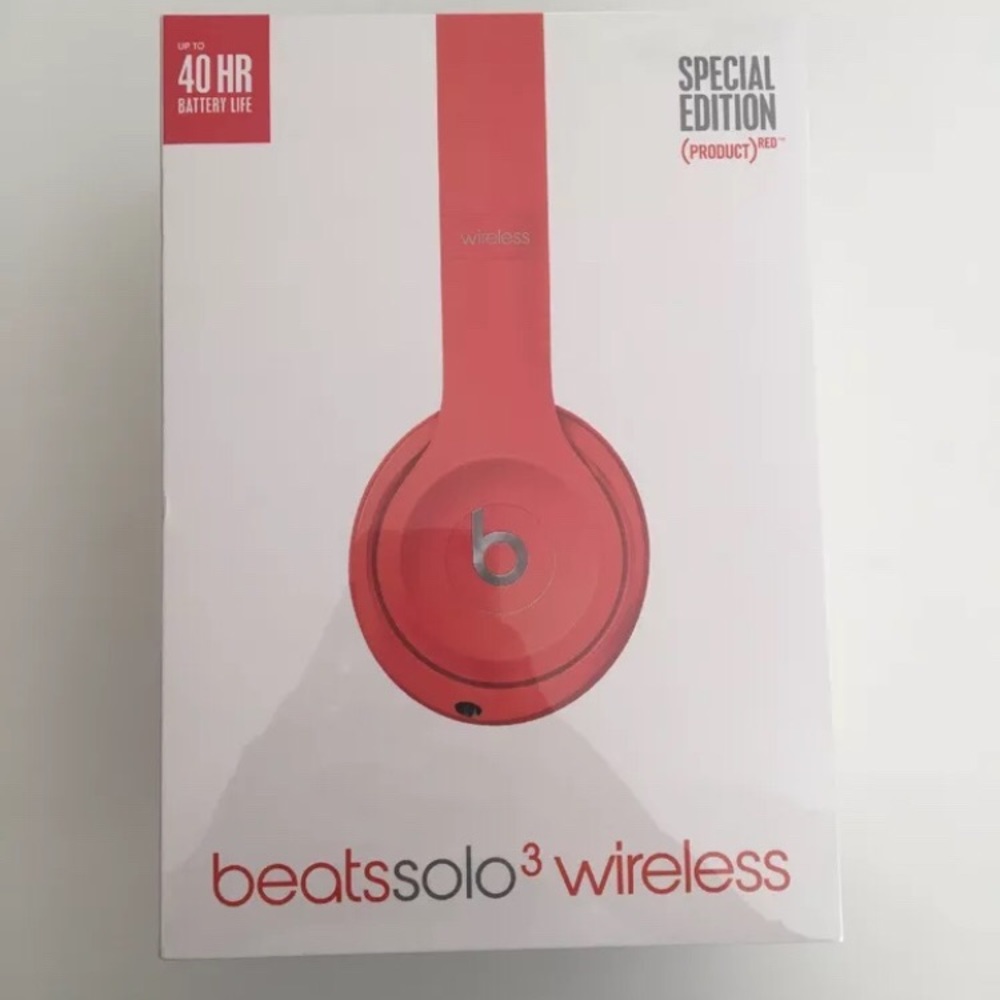 Beats Wireless Headband Headphones - (PRODUCT) RED
